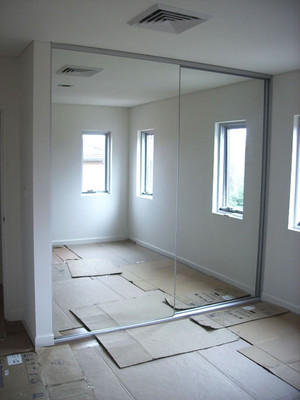 wardrobe-works Pic 2 - Frameless Mirror Doors