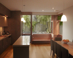 Incontext Design Pic 2 - kitchendining small terrace