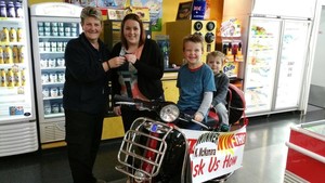 Alliance Fuel Card Pic 5 - Katy won a Vespa