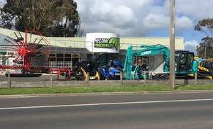 MelTrac Machinery Pic 4 - Front yard at Meltrac Machinery in Terang