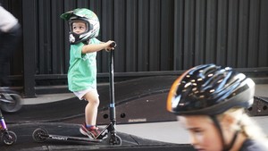 Pumpt Pic 4 - Great kids riding scooters at Pumpt