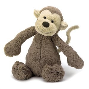 Swirls Gifts And Decor Pic 3 - Bashful Monkey Medium by jellycat 2995