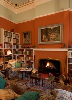 Beleura House Garden Pic 5 - the library in main house