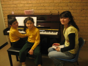 YMGP Music School Pic 2 - a lesson in progress